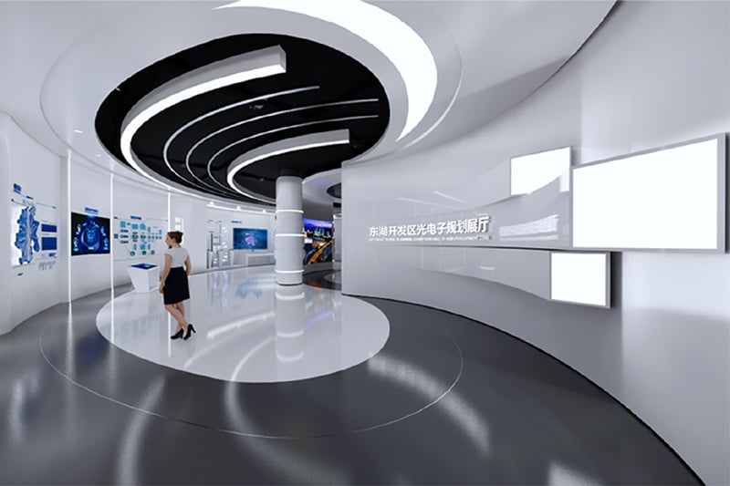 东湖开发区光谷光电子信息产业园展厅